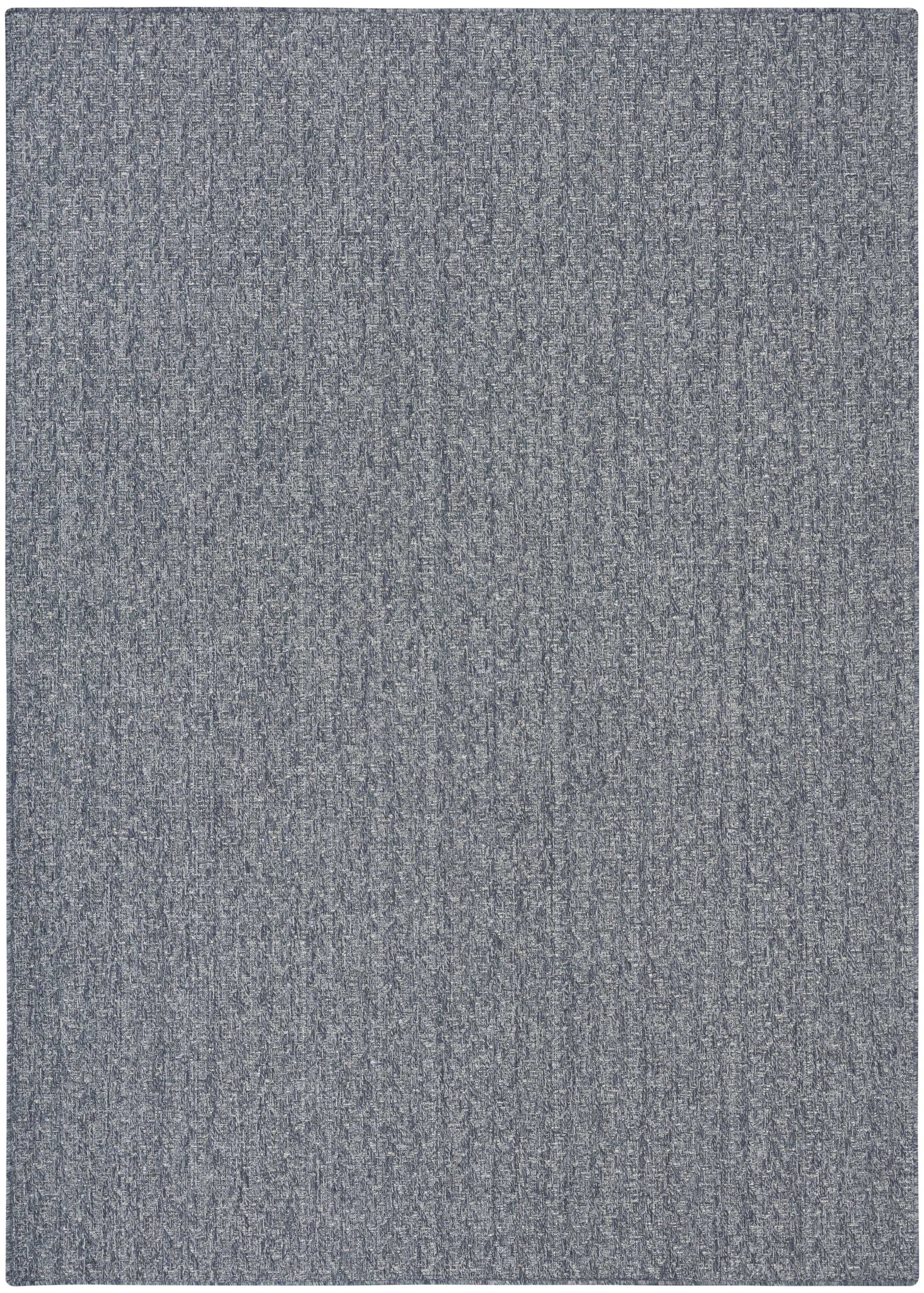 Nourison Tulum 5'3" x 7' Denim Outdoor Rug