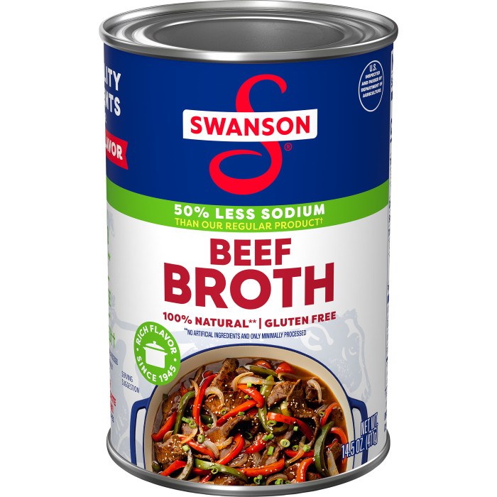 50% Less Sodium Beef Broth