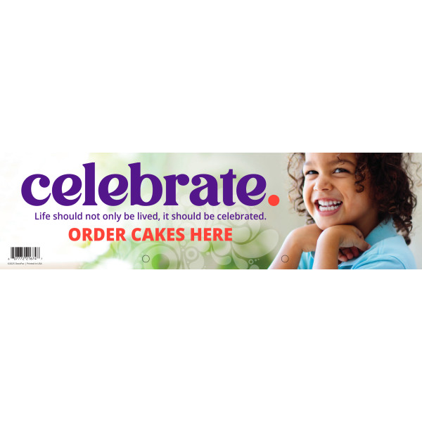 Celebrate The Magic of Cakes® Low-Profile The Magic of Cakes® Stand Header Card