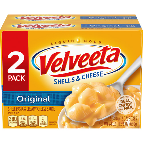 Original Velveeta Shells & Cheese 2 Pack