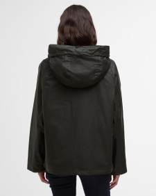 Hollies Waxed Jacket Archive Olive/Ancient Tartan