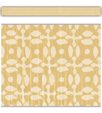 Classroom Cottage Buttercup Straight Border Trim