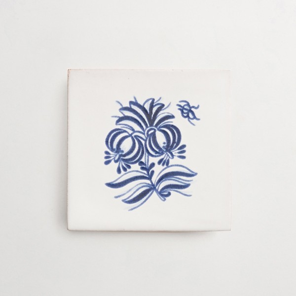 17th century: maiolica de delft | mezza flora deco | pattern five 