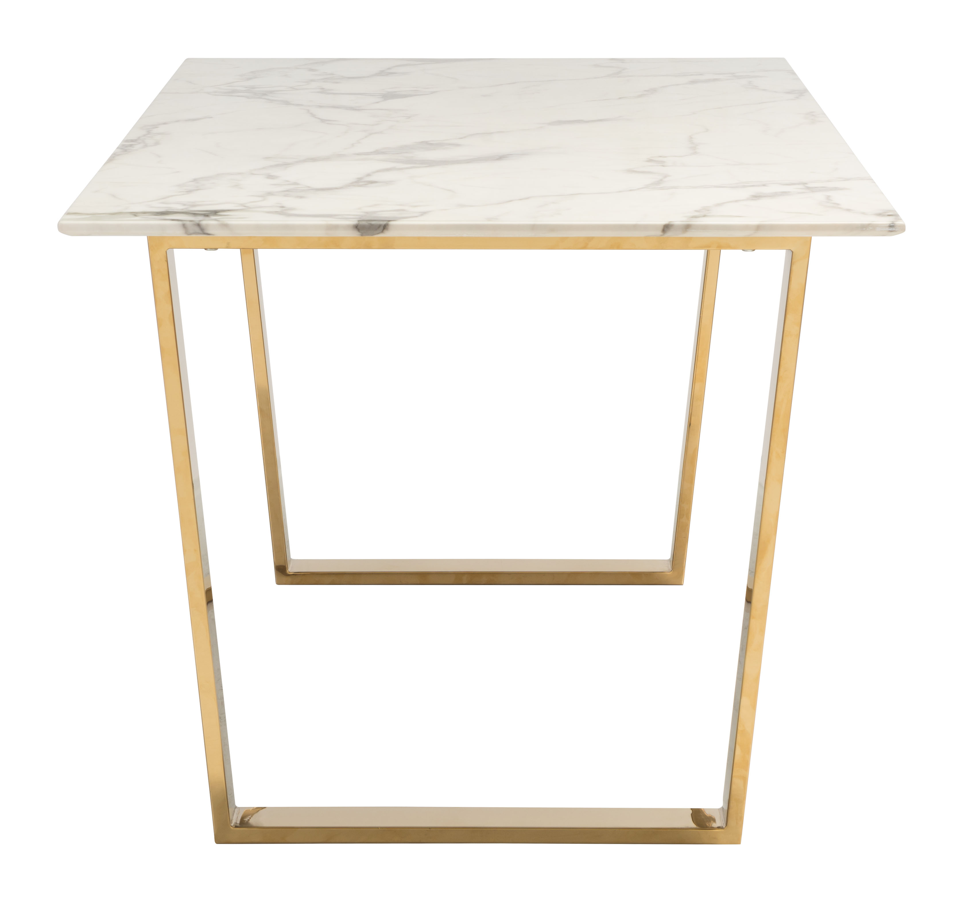 Atlas Dining Table White & Gold product image