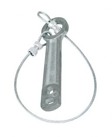 Dixie EMS WRENCH, CYLINDER OXYGEN W/CHAIN