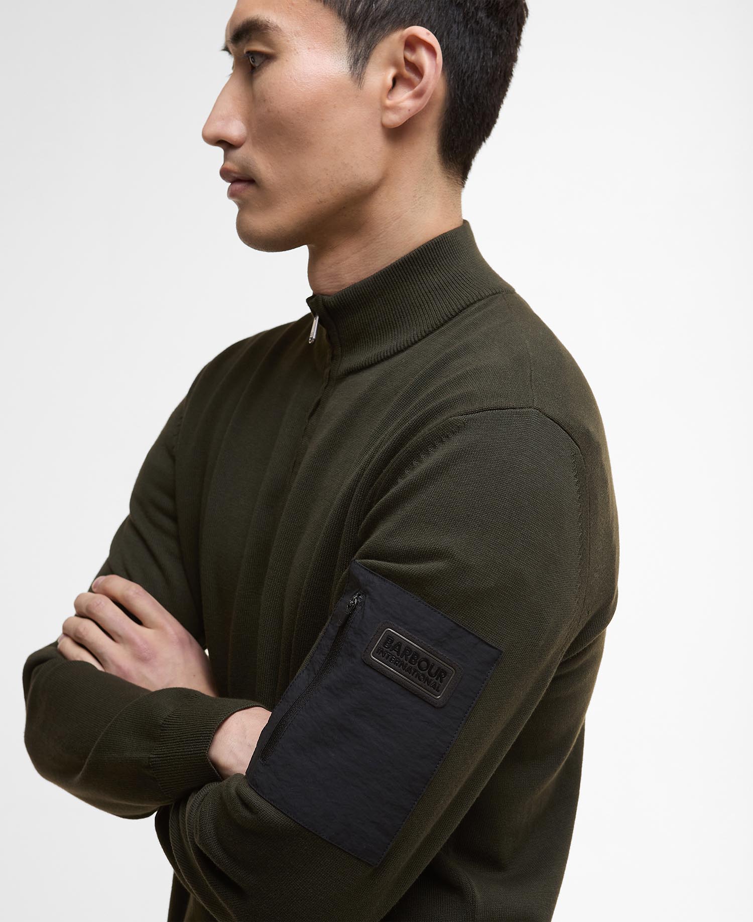 Maglione Blades con zip corta image number 4