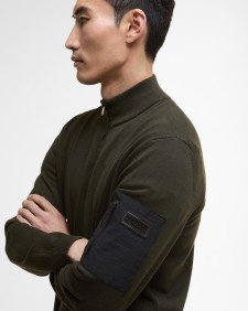 Maglione Blades con zip corta 