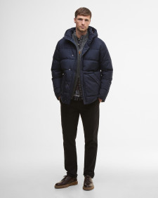 Brampton Puffer Jacket Dark Navy/Midnight Oak