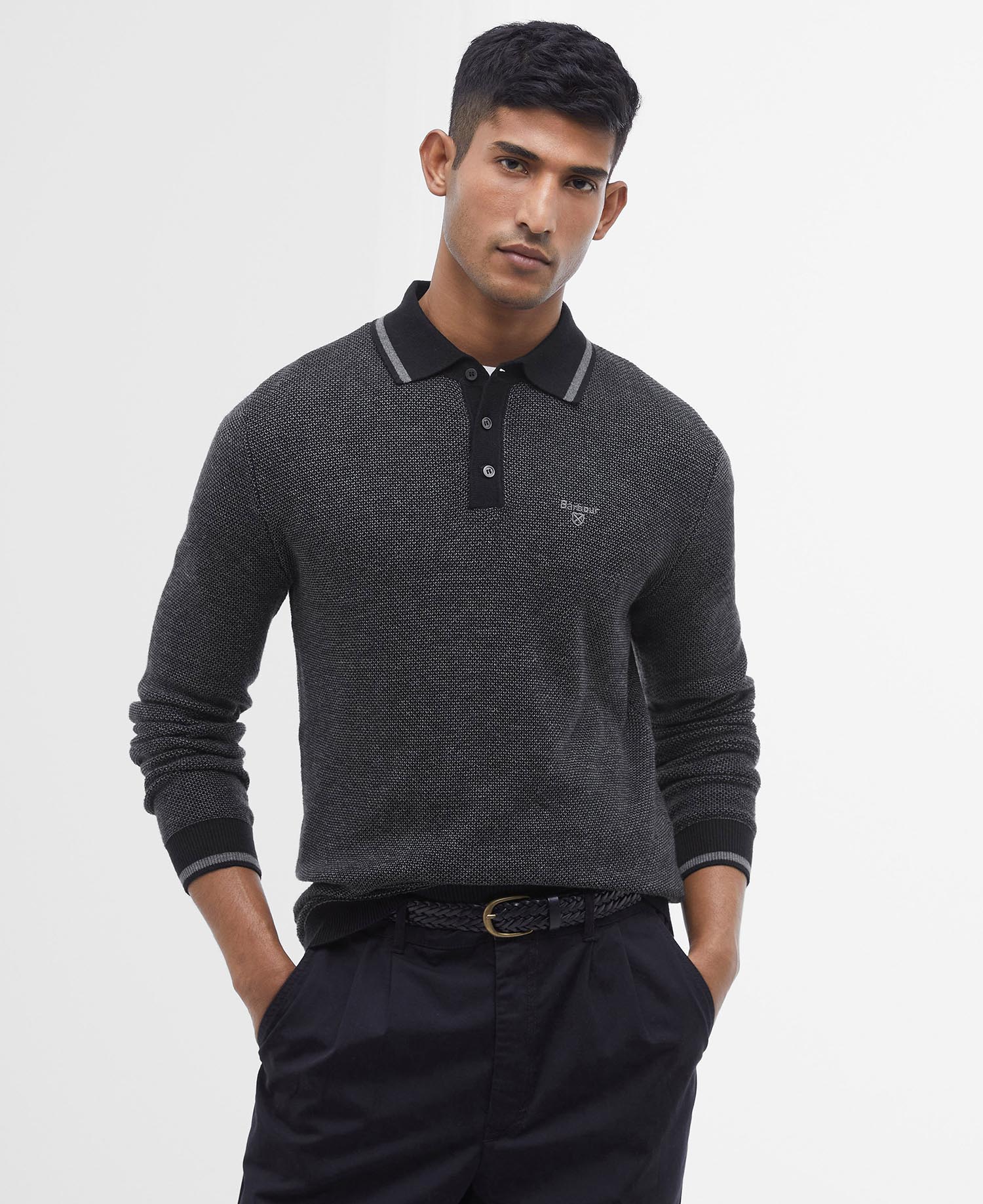 Hilden Knitted Polo Shirt image number 0