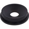 Carlisle, Bronco, Round, Polyethylene, 32 gal, Black, Receptacle Lid