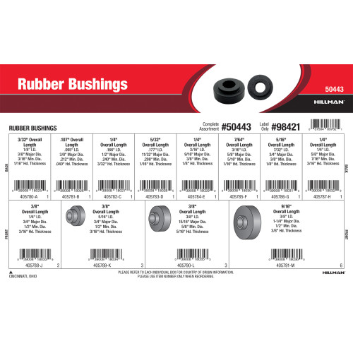 Rubber Bushings Assortment