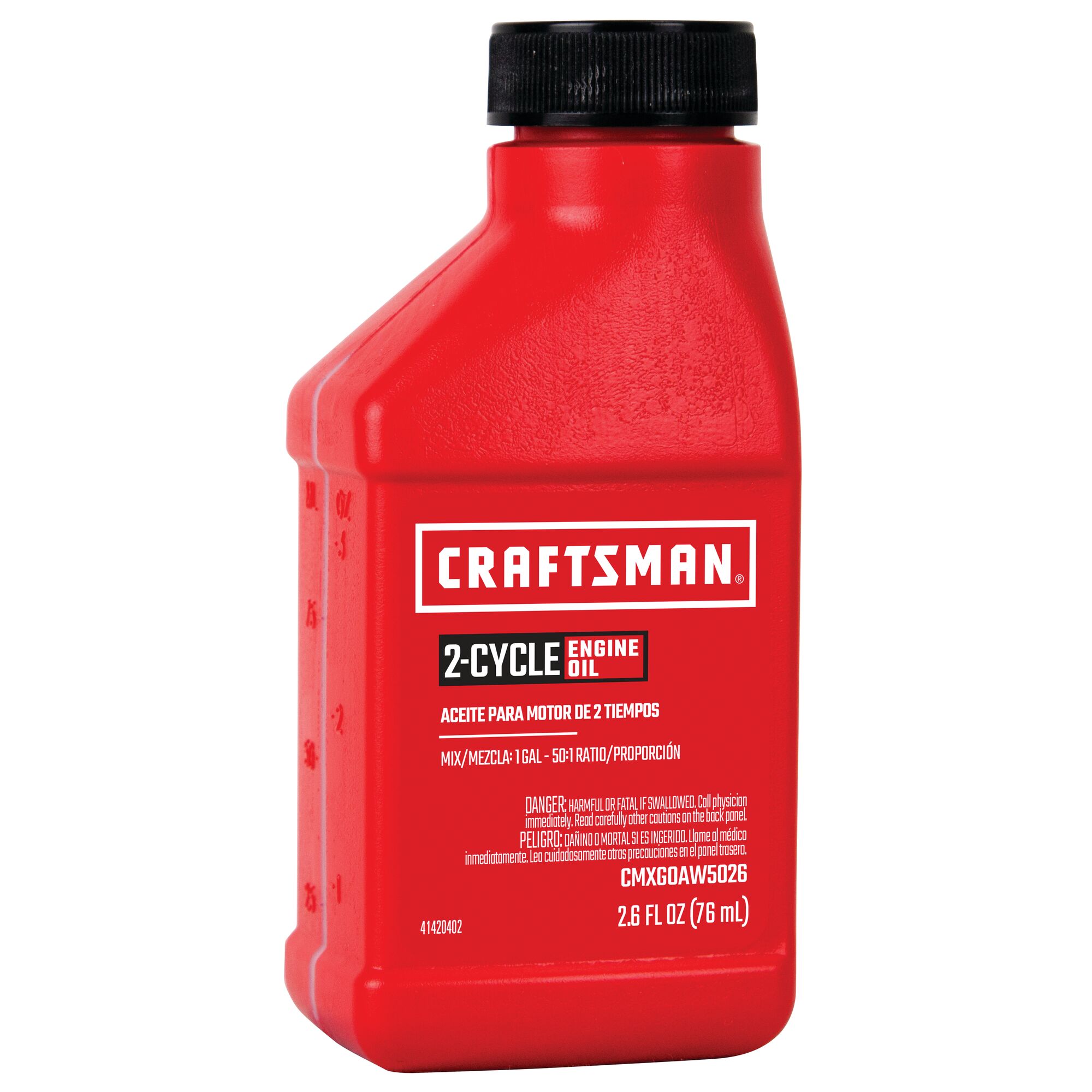 Craftsman 2 cycle 2.6 ounce engine oil.