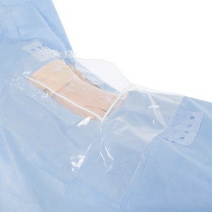 O&M Halyard Inc DRAPE, SURGICAL OBSTETRIC CLEAR VIEW SCREEN (24/CS)