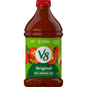 V8® Original 100% Vegetable Juice, 46 fl oz Bottle (6 Pack)