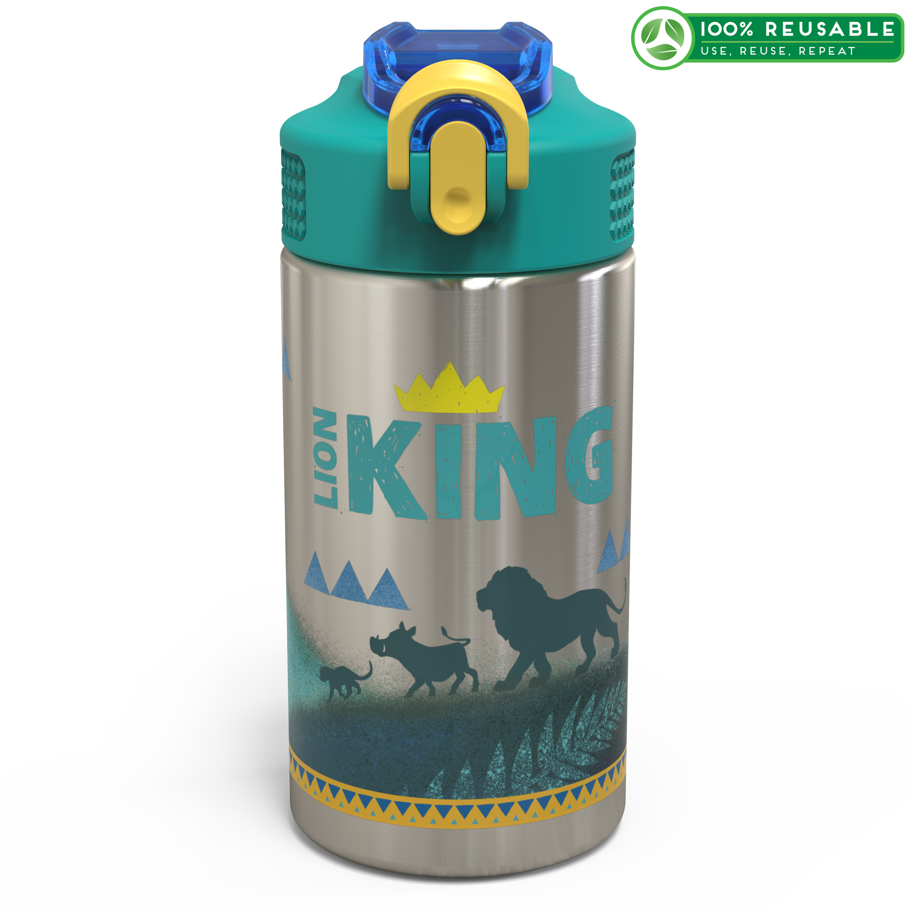 Lion King 15.5 ounce Water Bottle, Simba & Friends slideshow image 1 Lion King 15.5 ounce Water Bottle, Simba & Friends slideshow image 1
