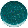 Confetti Dinner Plate, Salad Plate and Bowl Dinnerware Set, Peacock, 12-piece set slideshow image 3 Confetti Dinner Plate, Salad Plate and Bowl Dinnerware Set, Peacock, 12-piece set slideshow image 3