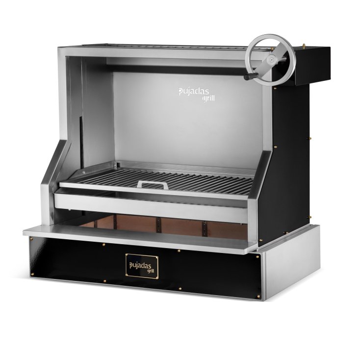 Brasa abierta de sobremesa Negra