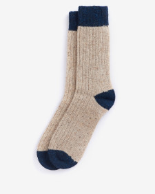 Houghton Socks Stone-Navy
