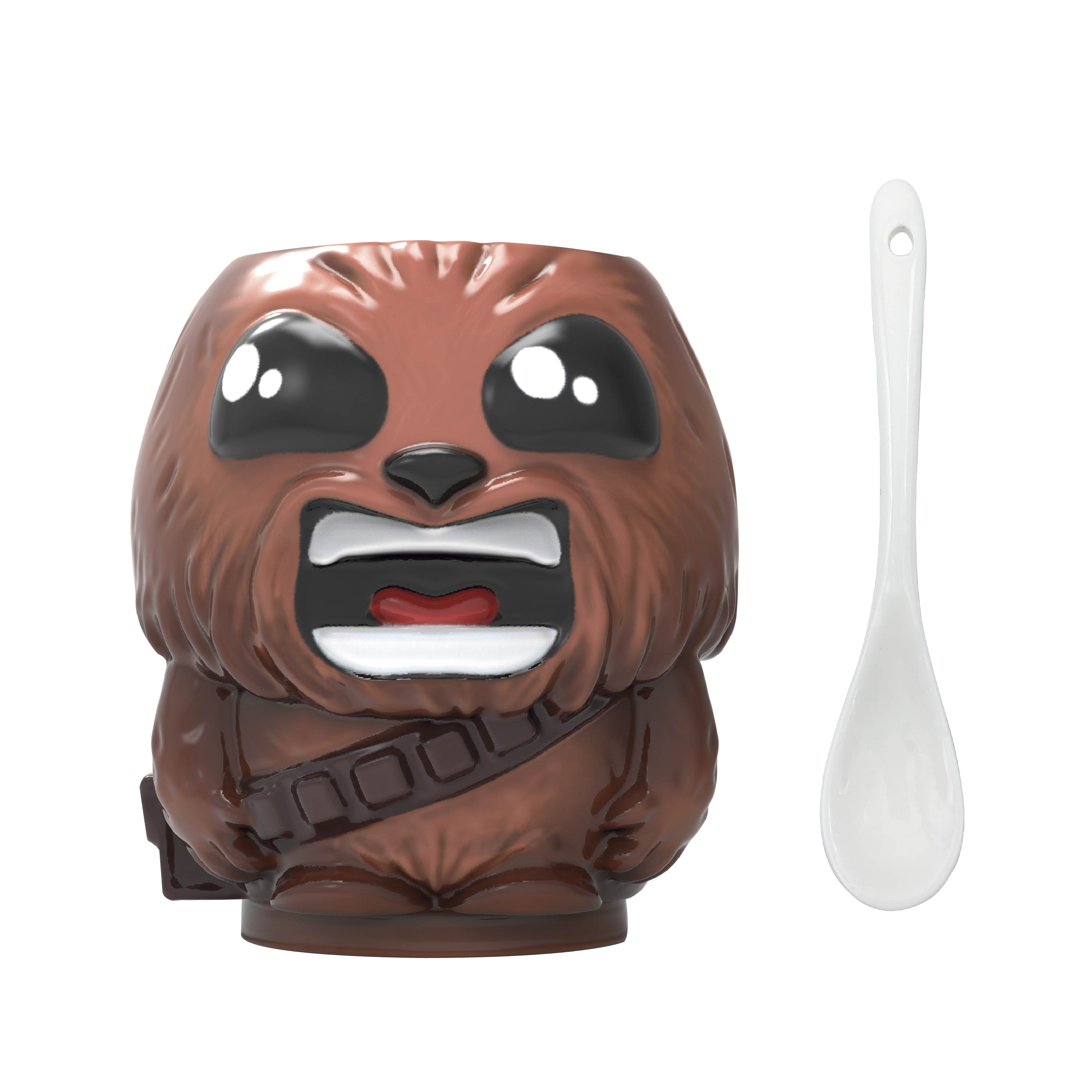 Star Wars 13 ounce Coffee Mug and Spoon, Chewbacca slideshow image 1 Star Wars 13 ounce Coffee Mug and Spoon, Chewbacca slideshow image 1