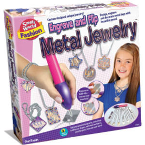 Engrave and Flip Metal Jewelry Maker Kit