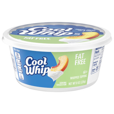 Cool Whip Fat Free Whipped Topping, 8 oz Tub