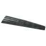 Unger, ErgoTec Soft Replacement, 16", Black, Rubber Squeegee