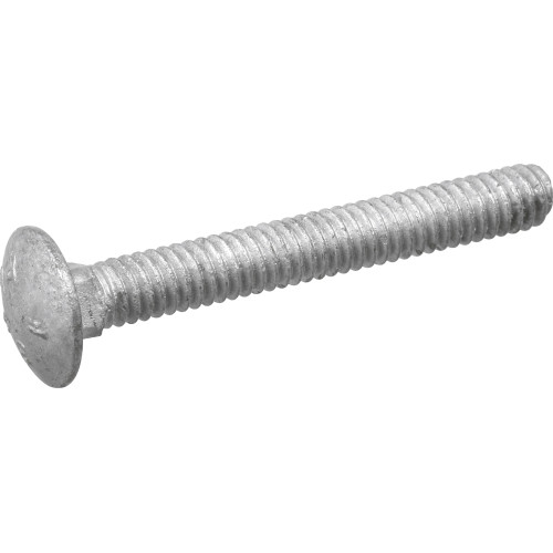 Galvanized Carriage Bolt 1/4" x 7" Carriage Bolts Bolts Fasteners