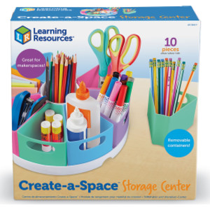 Create-A-Space&trade; Storage Center, Pastel
