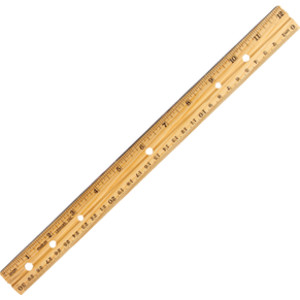 Economy Wood Ruler
