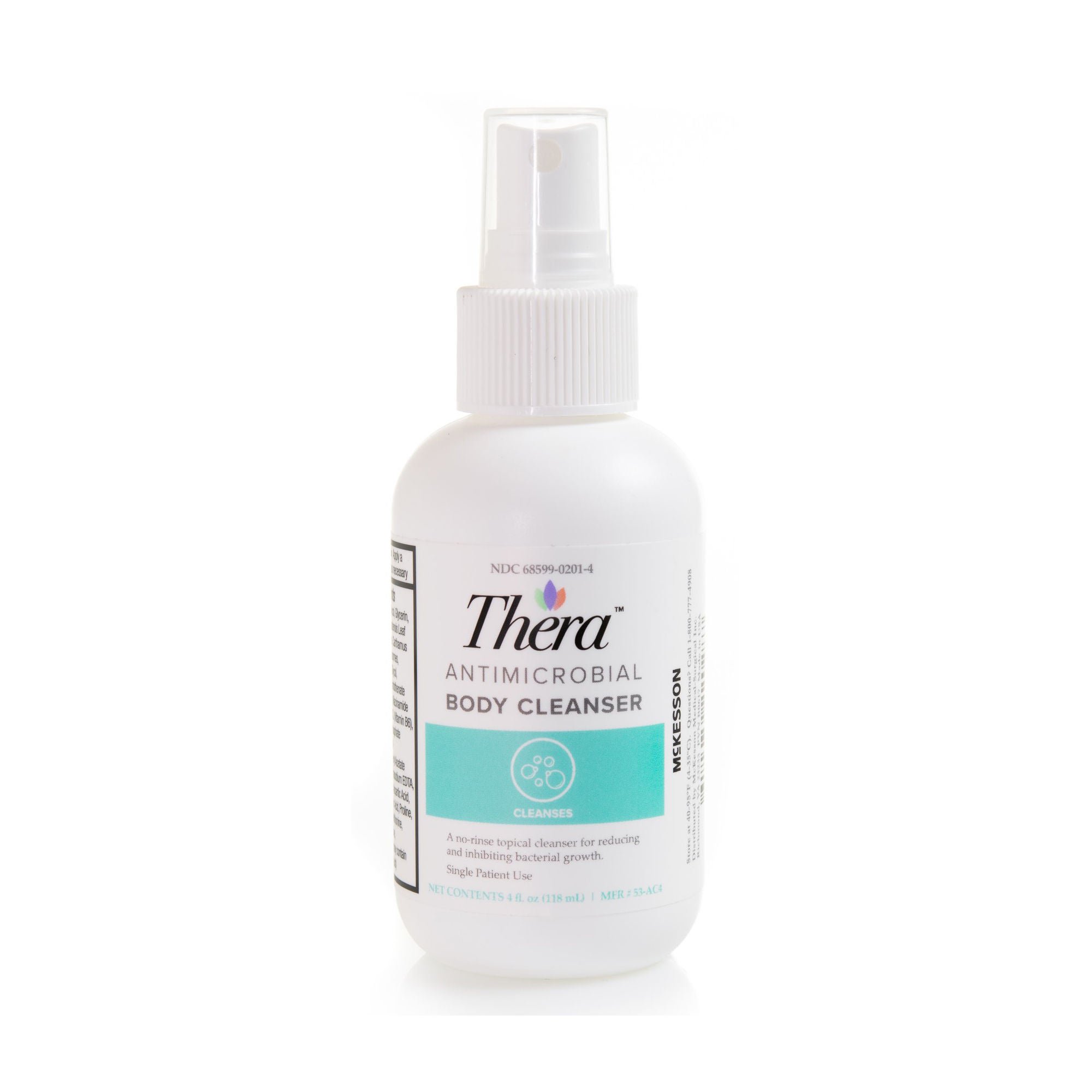 McKesson Thera® Antimicrobial Body Cleanser, 4-ounce Pump Bottle