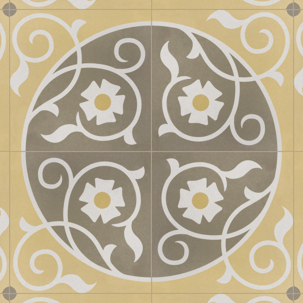 Caprice Loire 7.88x7.88 Square Porcelain Floor and Wall Digital Pattern