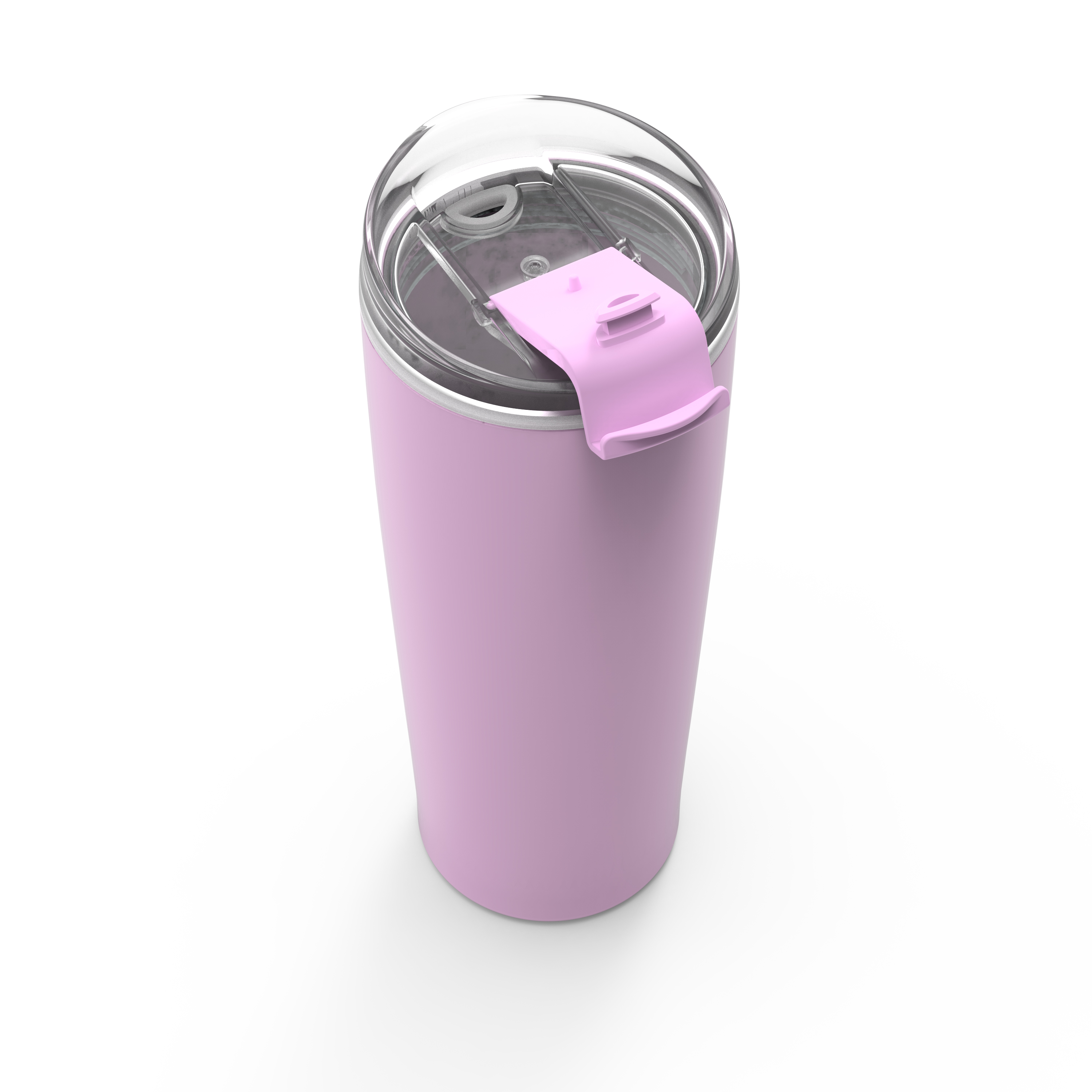 Aberdeen 24 ounce Vacuum Insulated Stainless Steel Tumbler, Lilac slideshow image 3
