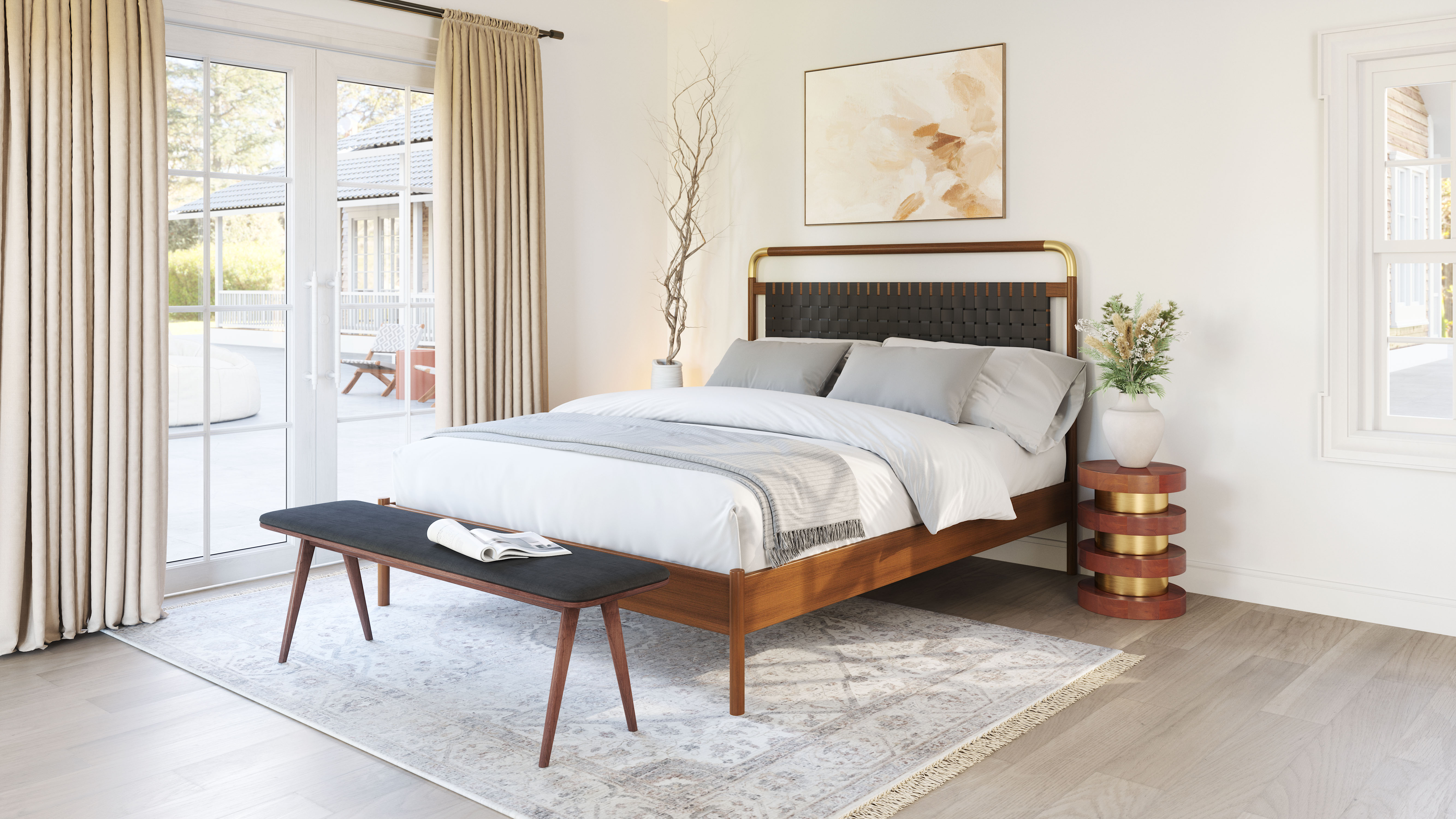 Marigot Side Table Walnut product image