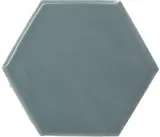 Playscapes Sky 4″ Hexagon Wall Tile Glossy