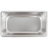Third-size 4-inch-deep Super Pan V® stainless steel steam table pan