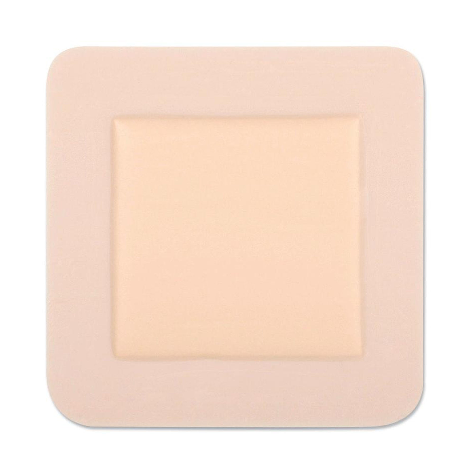 Optifoam® Adhesive with Border Foam Dressing, 4 x 4 Inch