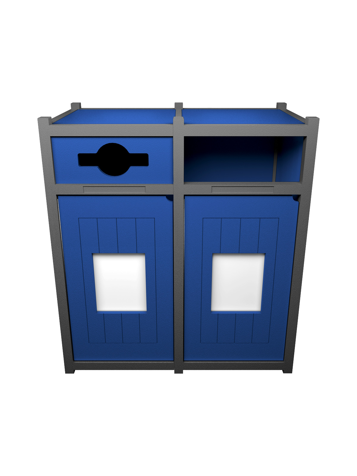 VISION – Double – Unit – Mixed-Full – Grey-Blue