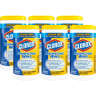 Clorox, CloroxPro, Disinfecting Wipes, Lemon Scent, 75 Wipes/Container