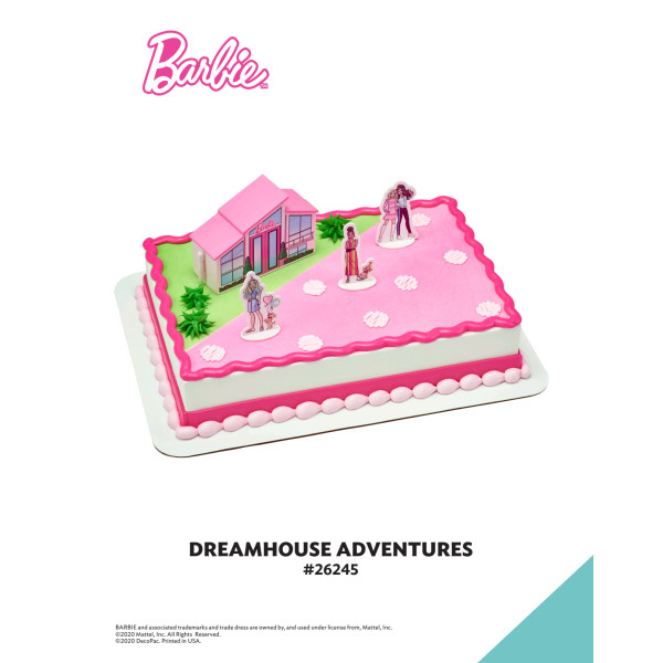 Barbie™ DreamHouse™ Adventures The Magic of Cakes® Icing Only Page