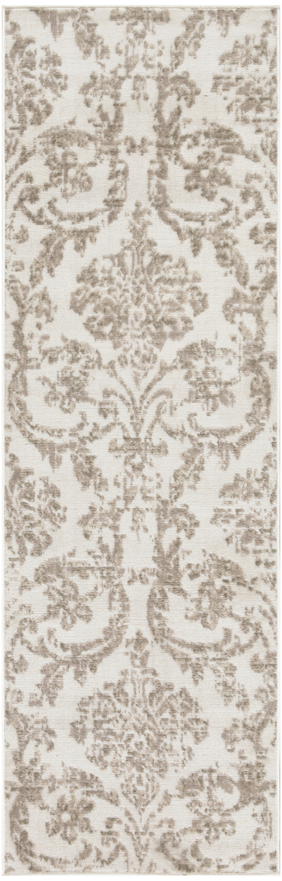 Nourison Jubilant 2'3" x 7'3" Ivory Beige Vintage Indoor Rug