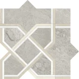 Waterjet Stone Mosaics Clay 10×10 Madina Mosaic Honed