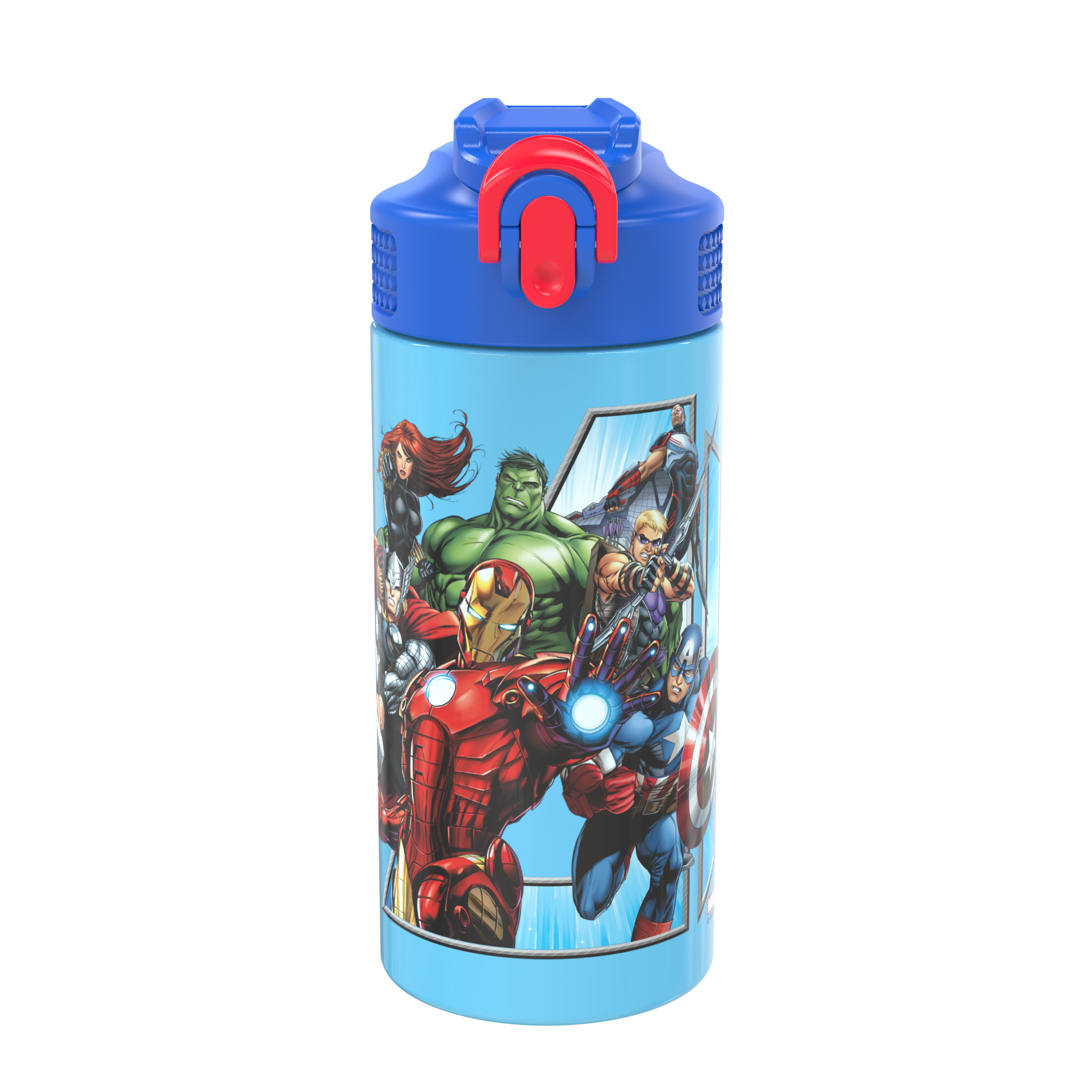 Marvel Comics 14 ounce Stainless Steel Vacuum Insulated Water Bottle, The Avengers slideshow image 1