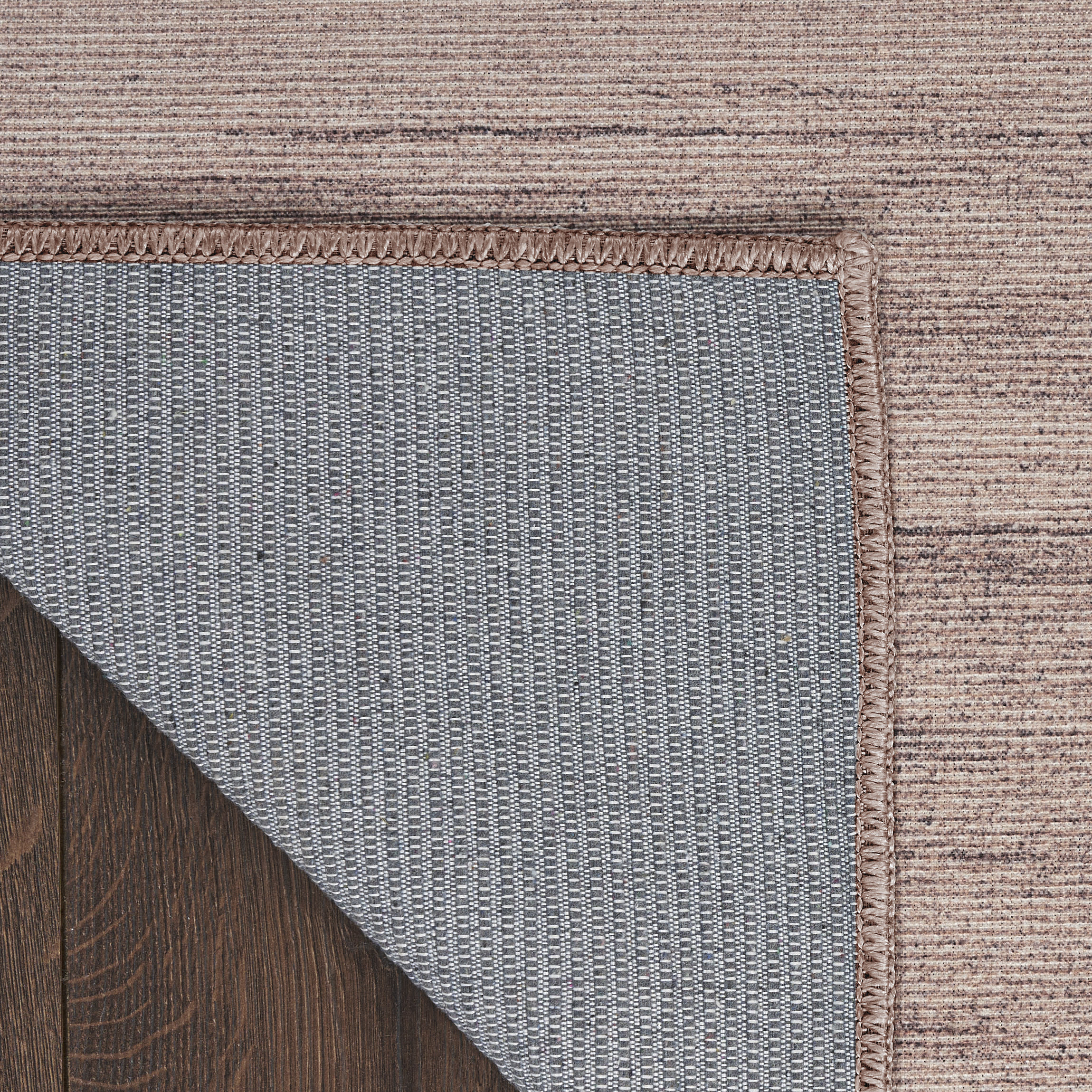 Nourison Washable Essentials 6' x 9' Natural Modern Indoor Rug