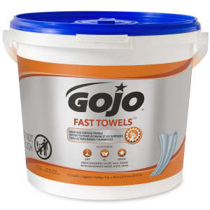 GOJO, Fast Towels Wipes Soap,  225 per Container
