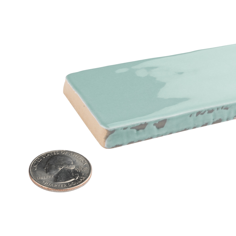 Chester Acqua 2 in. x 10 in. Ceramic Wall Tile