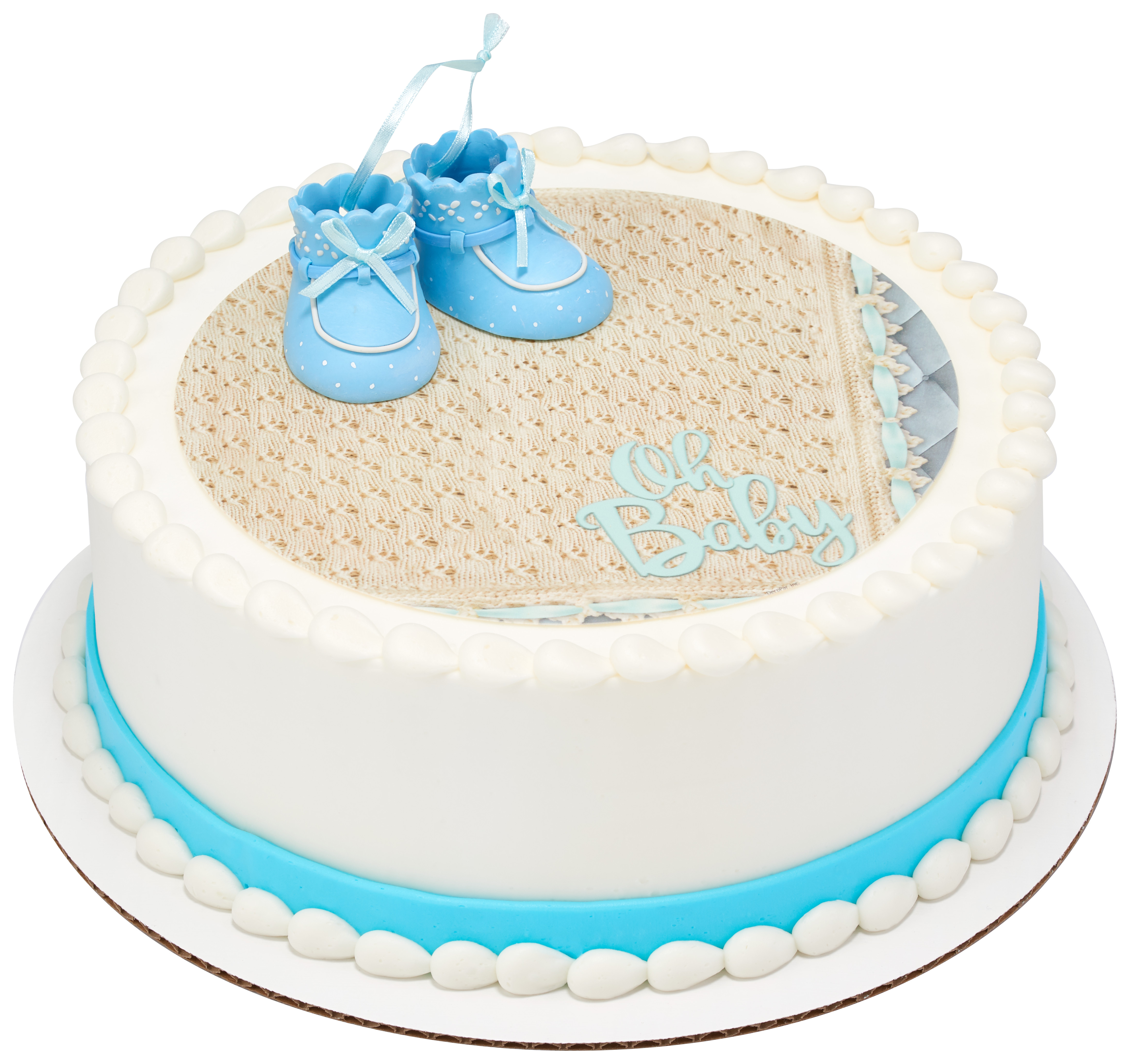 Blue Baby Booties Decosets DecoPac