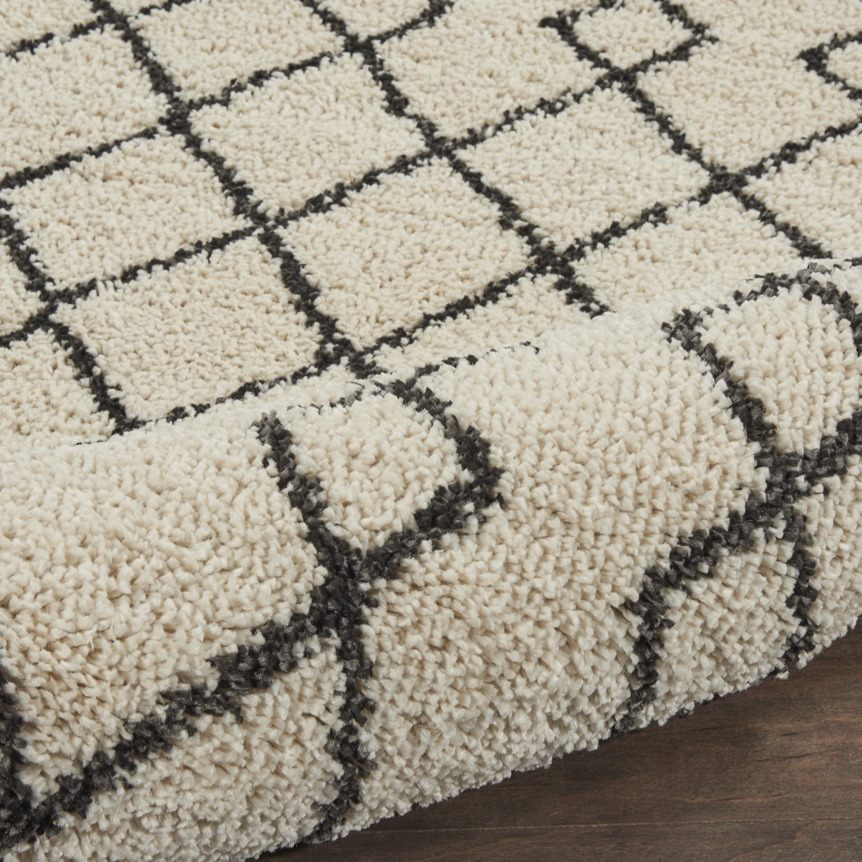 Nourison Martil MAT01 Ivory Charcoal Rug