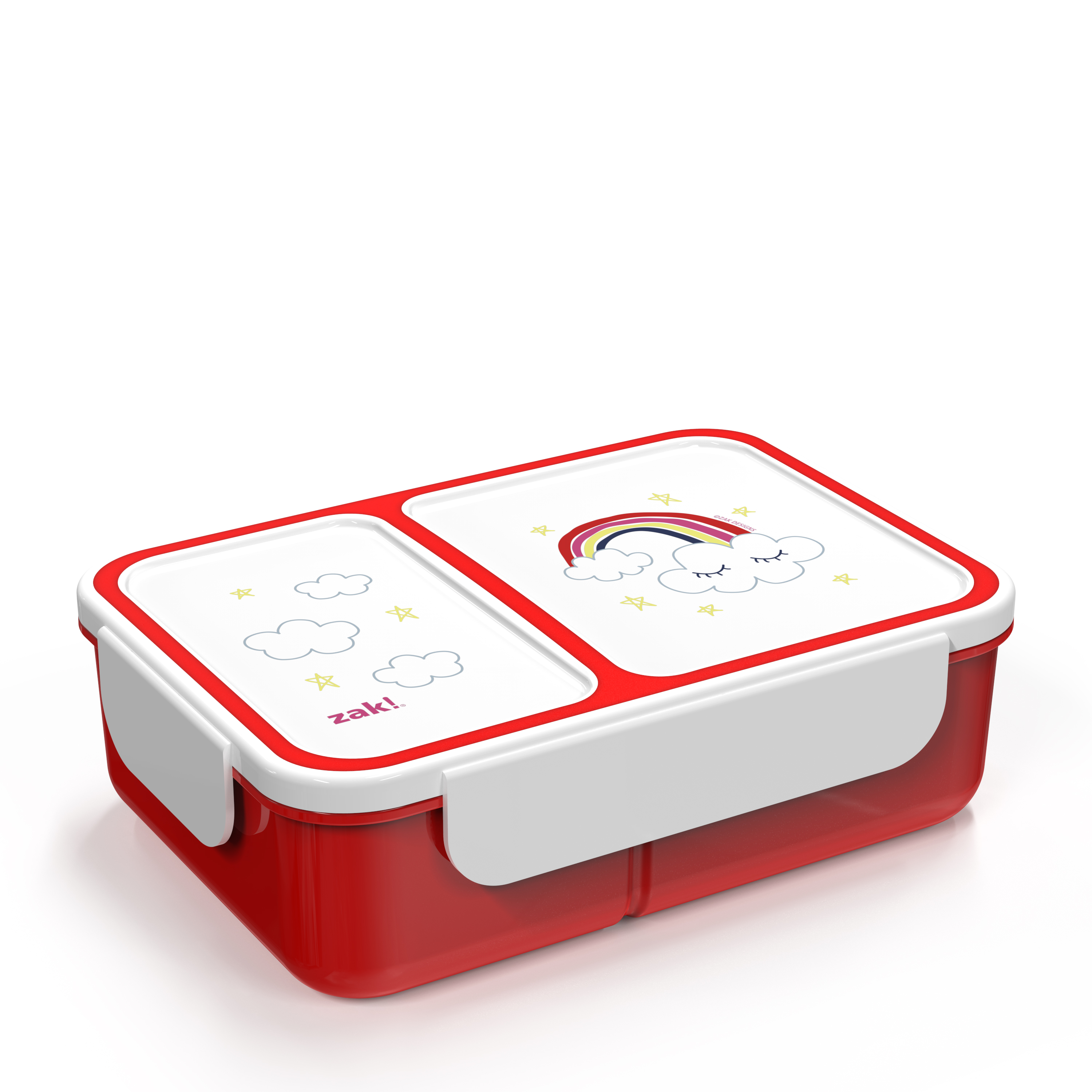 Happy Things Dual-compartment Reusable Bento Box, Clouds slideshow image 3 Happy Things Dual-compartment Reusable Bento Box, Clouds slideshow image 3