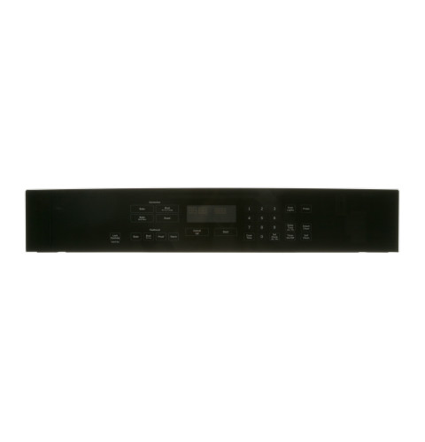 Wall oven- Control panel/Black with glass touch/single oven
