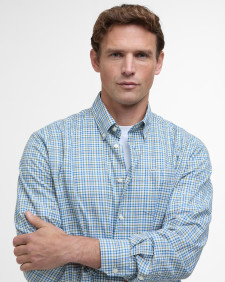 Durand Regular Long-Sleeved Shirt Brook Blue